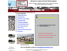 Tablet Screenshot of engineeredpiping.com